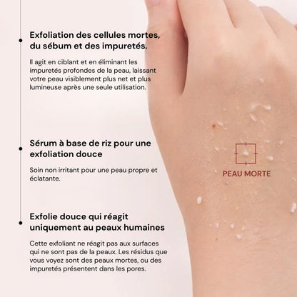 Duo exfoliant au riz