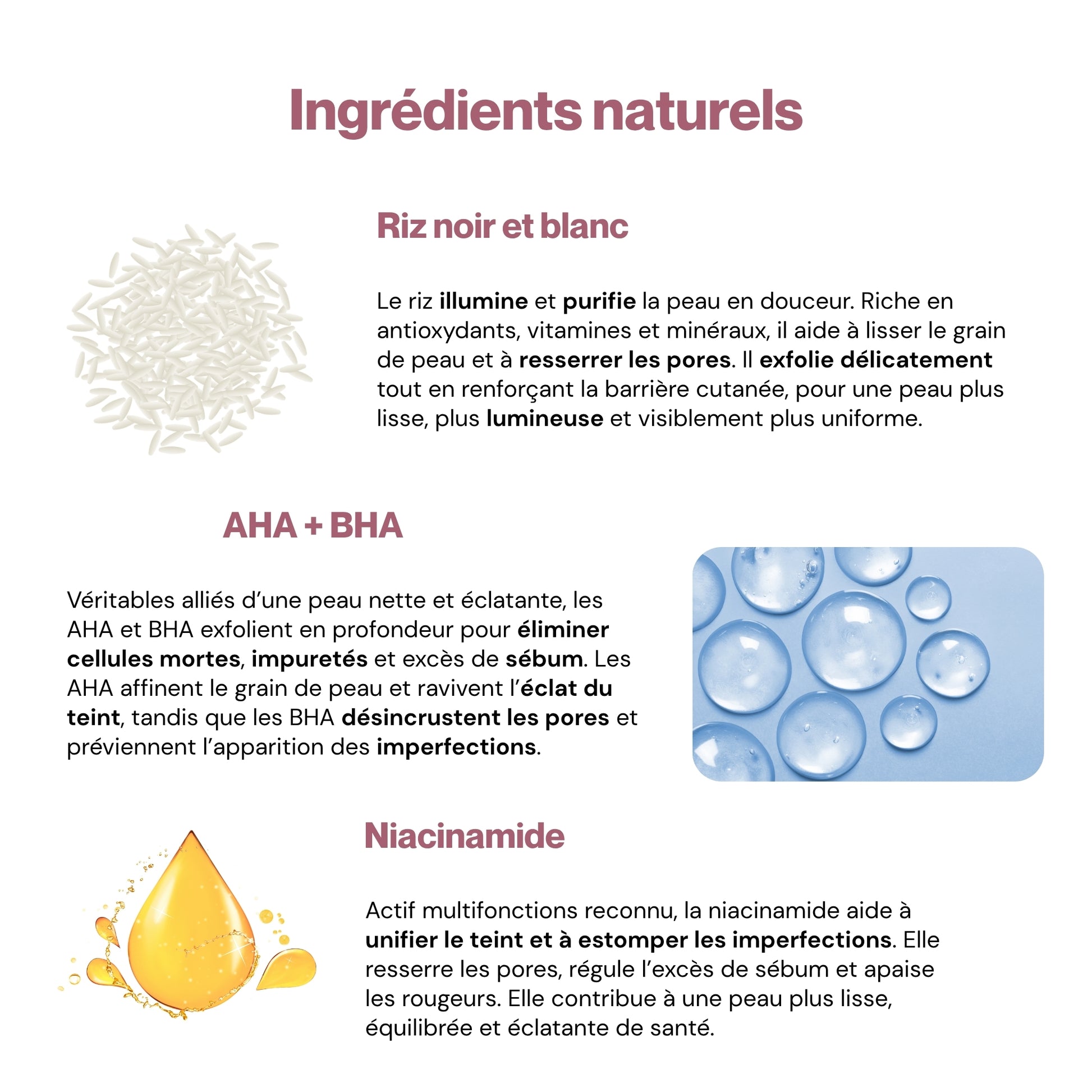 Duo exfoliant au riz