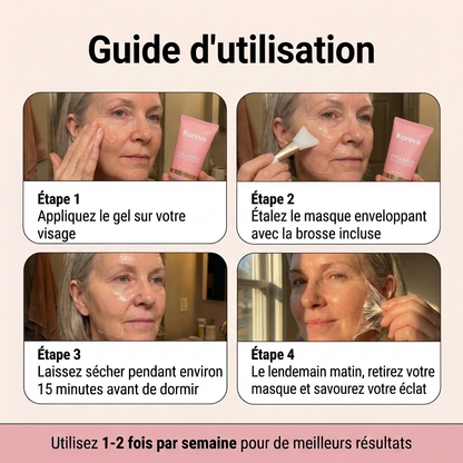 Masque de nuit au collagène