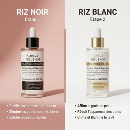 Exfoliant au riz coréen