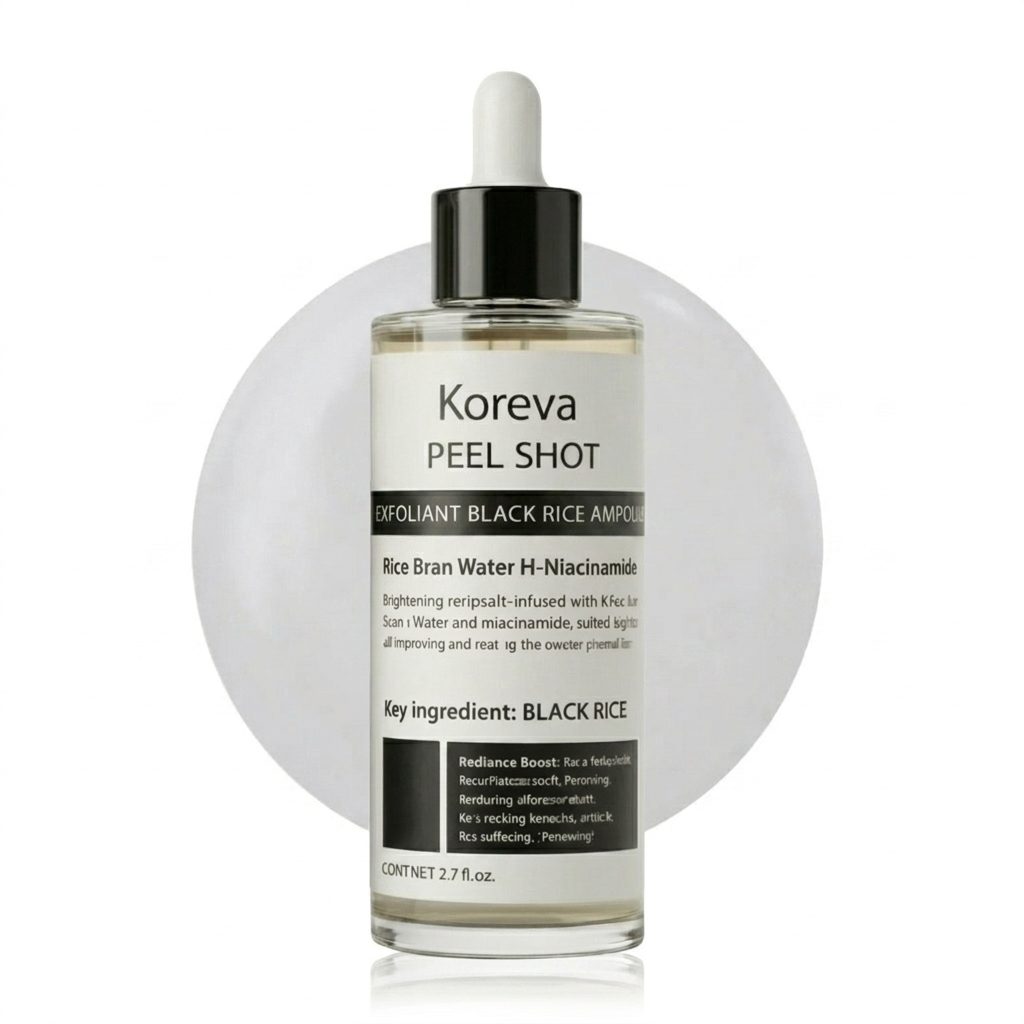 Exfoliant au riz coréen