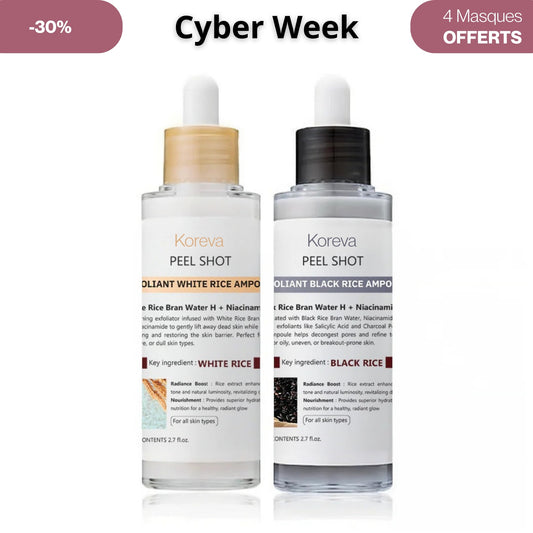 Duo exfoliant au riz